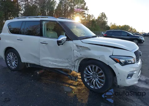 2016 Infiniti Qx80 from USA, damaged, VIN JN8AZ2NE6G9125590